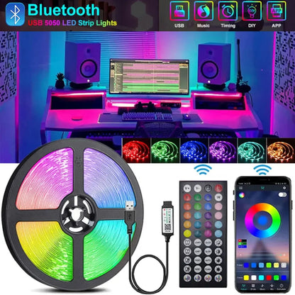 LUCES LED 5 METROS BLUETOOTH